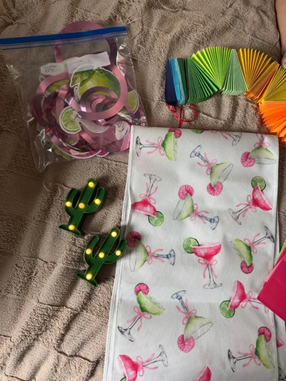 Margarita party decor